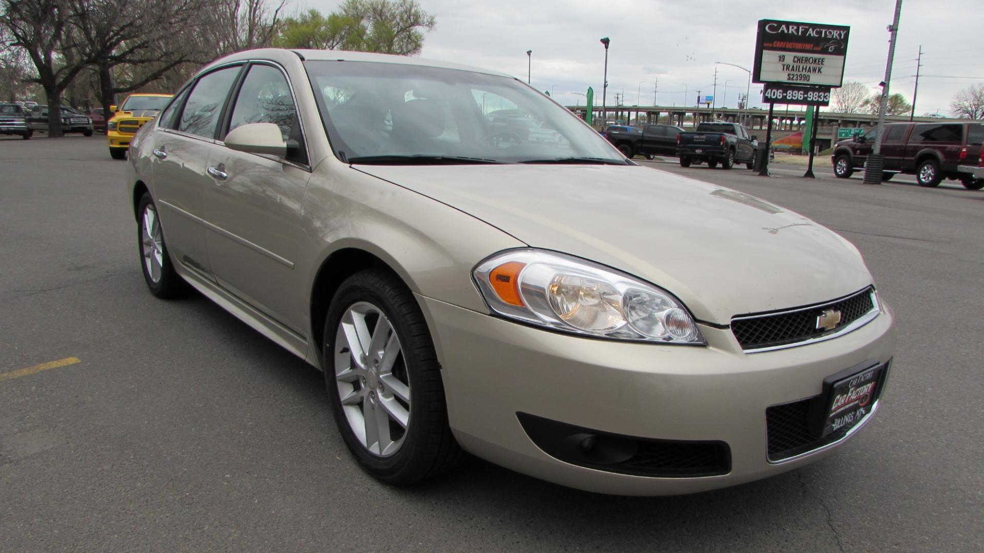 2012 Beige /Black Chevrolet Impala LTZ (2G1WC5E34C1) with an V6 engine, Automatic transmission, located at 4562 State Avenue, Billings, MT, 59101, (406) 896-9833, 45.769516, -108.526772 - Photo#7